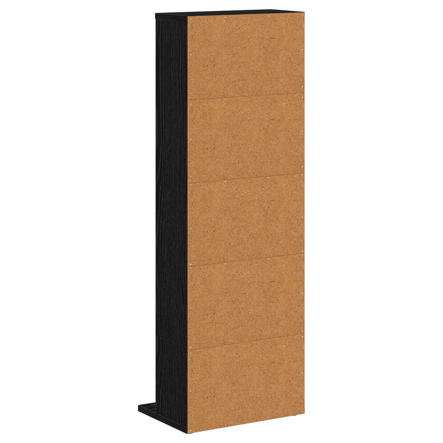 CD szekrény Fekete Tölgy 33 x 23,5 x 97,5 cm Szerelt Fa