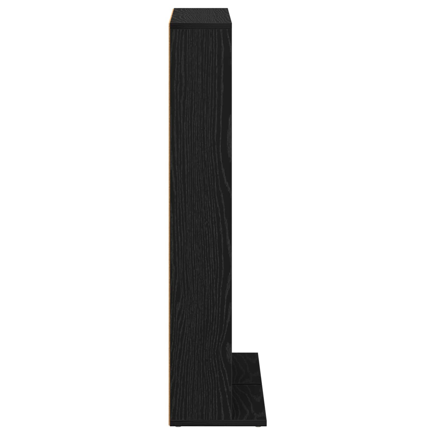 CD szekrény 2 db Fekete Tölgy 33 x 23,5 x 97,5 cm Szerelt Fa