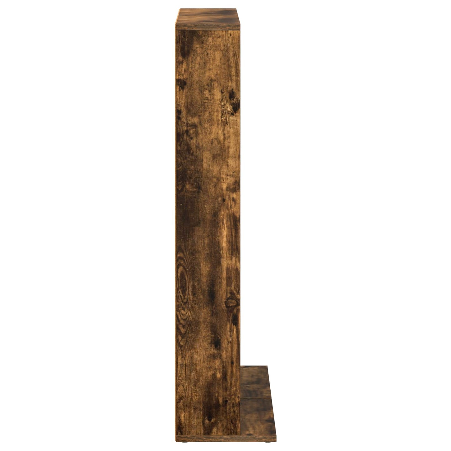 CD szekrény 2 db Füstös Tölgy 33 x 23,5 x 97,5 cm Szerelt Fa