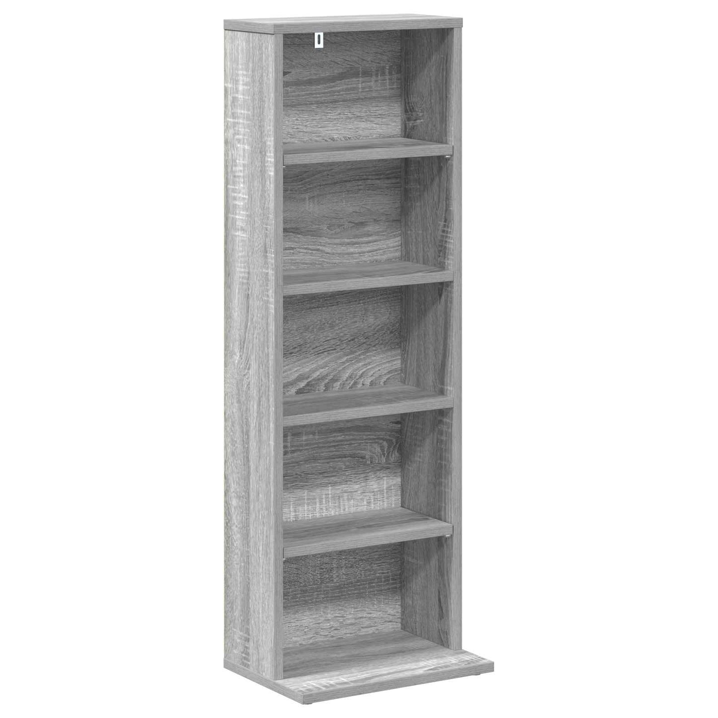 CD szekrény Szürke Sonoma 33 x 23,5 x 97,5 cm Szerelt Fa