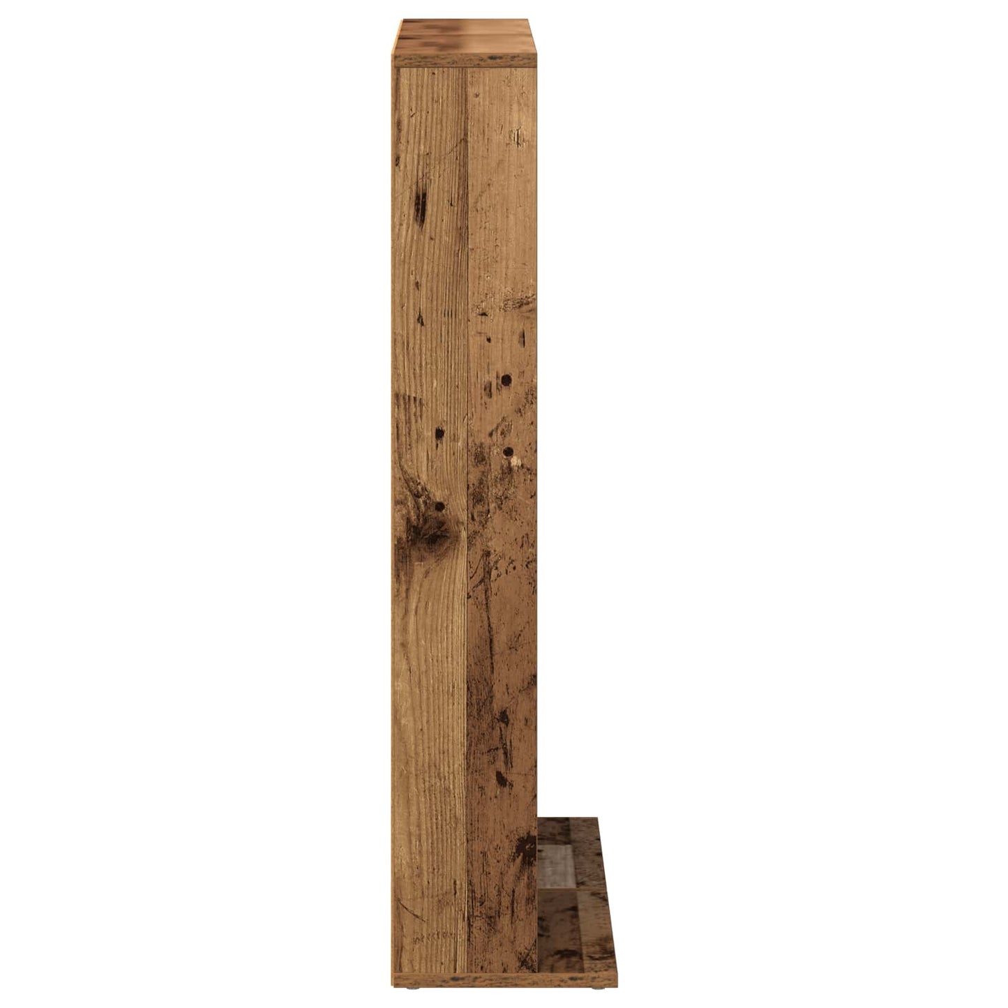 CD szekrény 2 db Antik Fa 33 x 23,5 x 97,5 cm Szerelt Fa