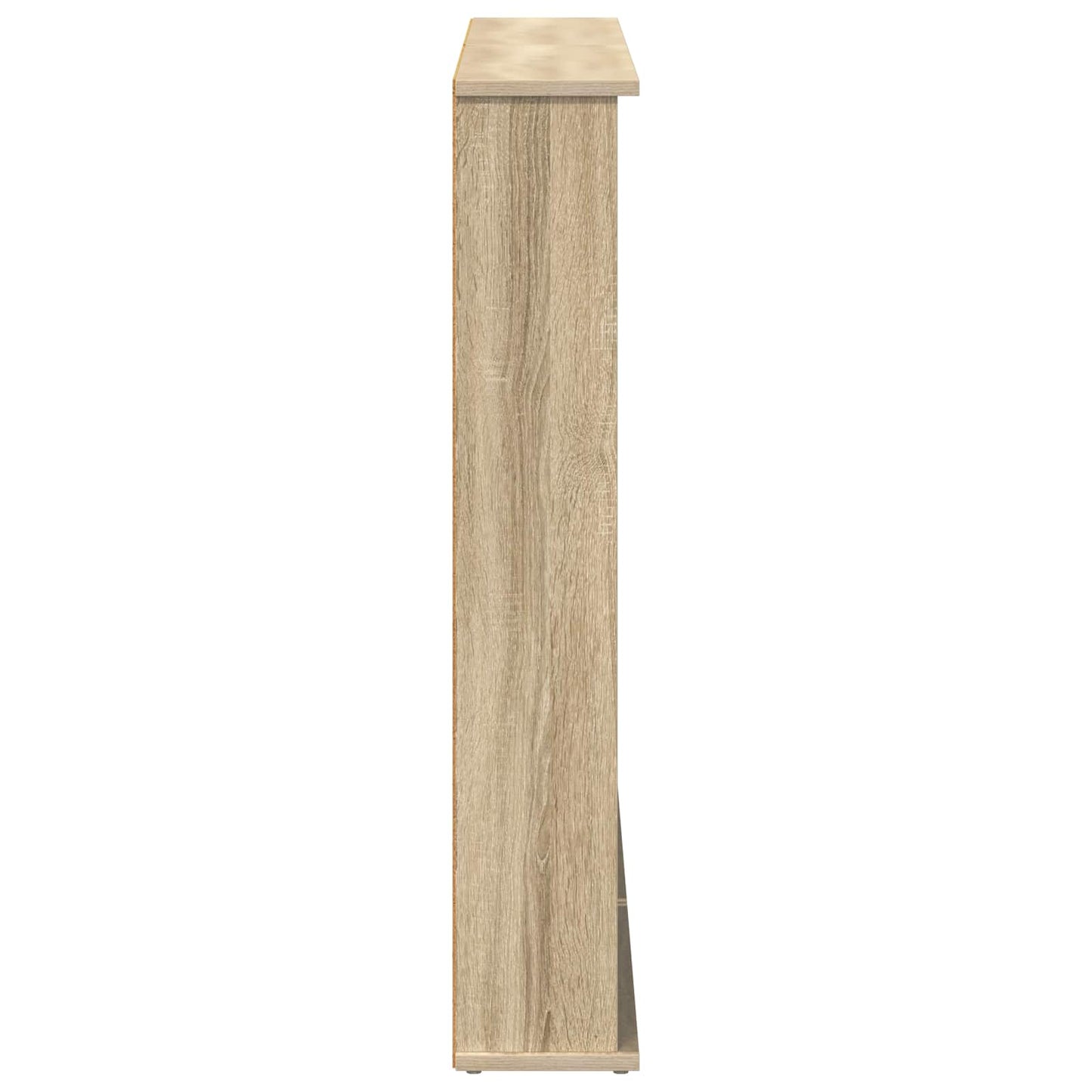 CD szekrény 2 db Sonoma Tölgy 60 x 17 x 92 cm Szerelt Fa