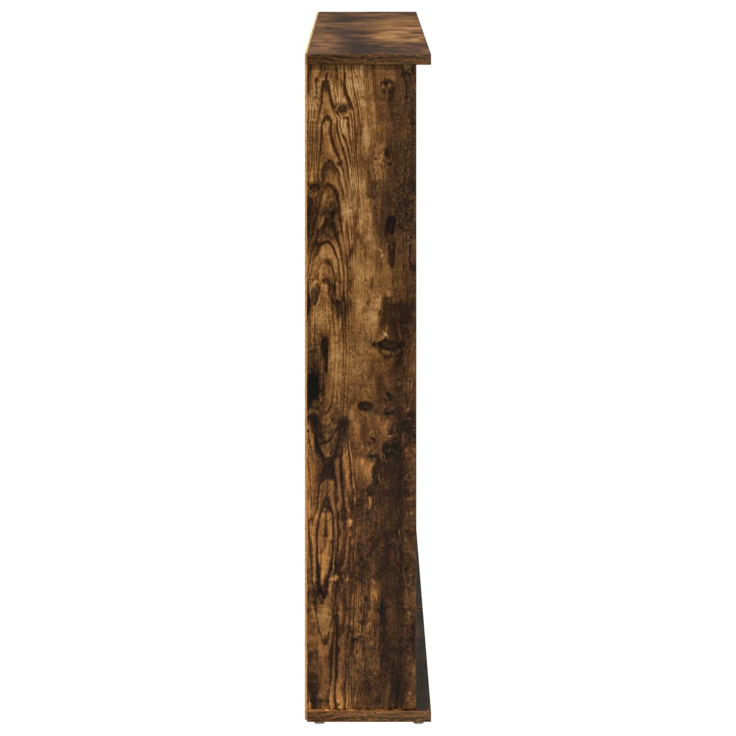CD szekrény 2 db Füstös Tölgy 60 x 17 x 92 cm Szerelt Fa