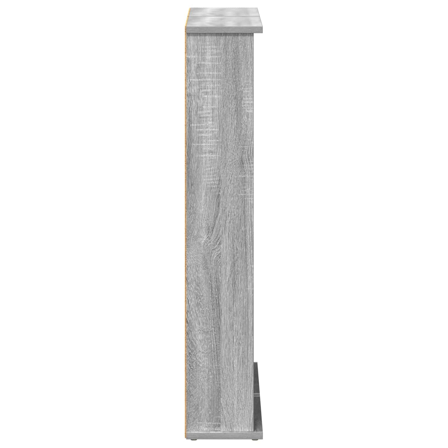 CD szekrény Szürke Sonoma 60 x 17 x 92 cm Szerelt Fa