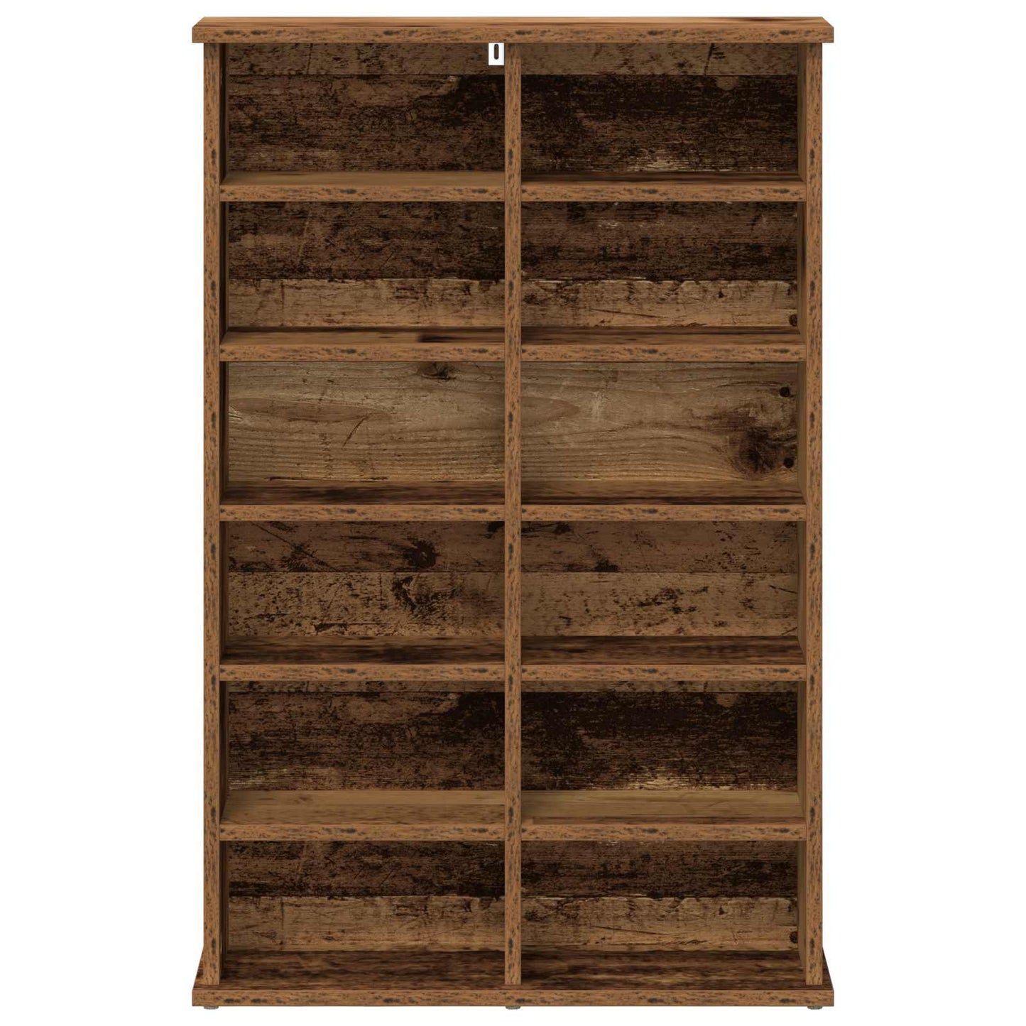 CD szekrény Antik Fa 60 x 17 x 92 cm Szerelt Fa