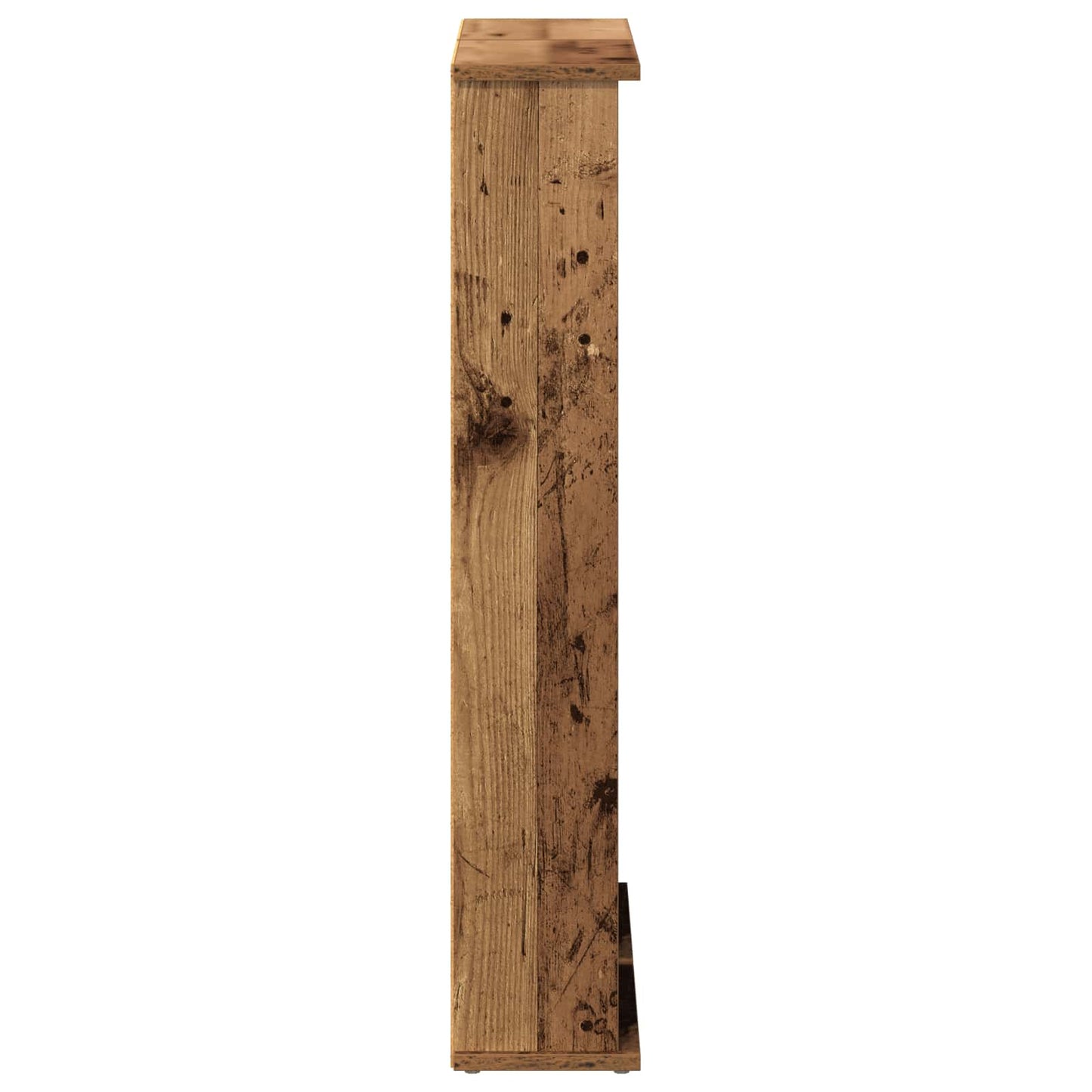 CD szekrény Antik Fa 60 x 17 x 92 cm Szerelt Fa
