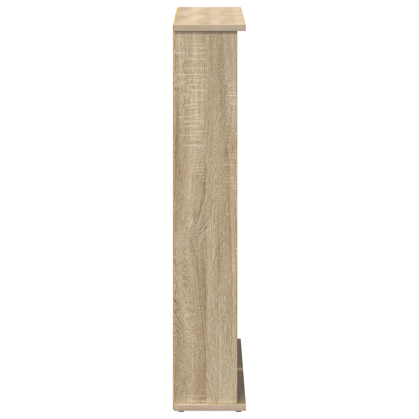 CD szekrény 2 db Sonoma Tölgy 60 x 17 x 92 cm Szerelt Fa