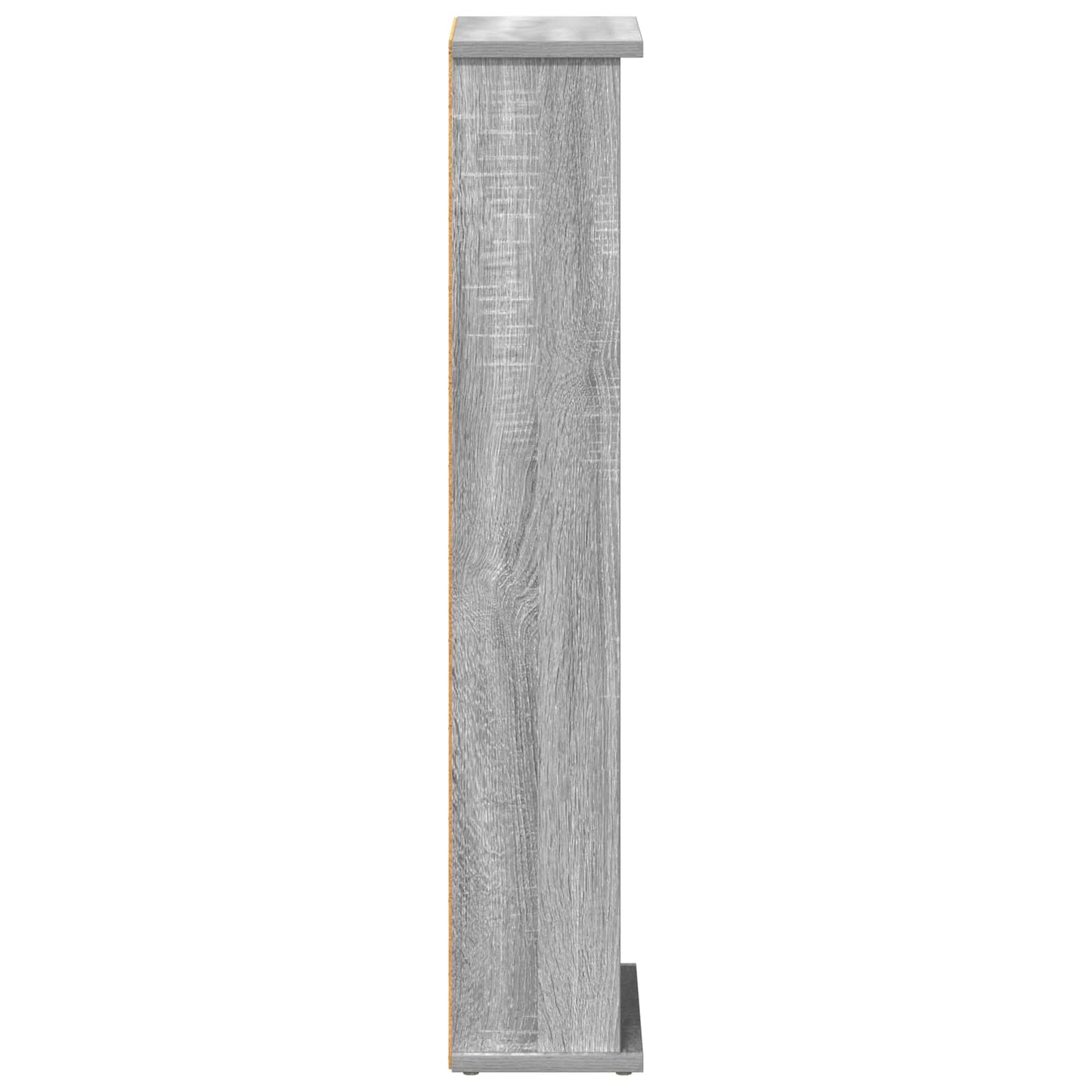 CD szekrény Szürke Sonoma 60 x 17 x 92 cm Szerelt Fa