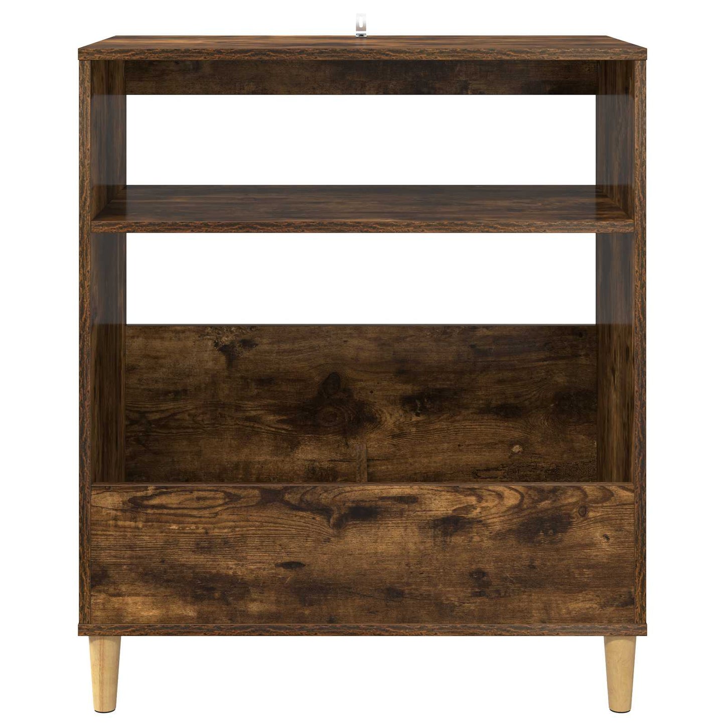Lemezjátszó állvány Füstös Tölgy 71 x 39,5 x 83 cm Szerelt Fa