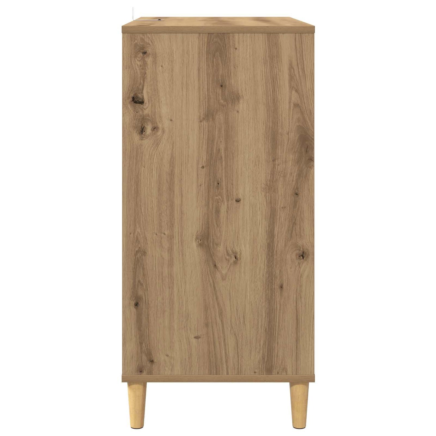 Lemezjátszó állvány Kézműves Tölgy 71 x 39,5 x 83 cm Szerelt Fa