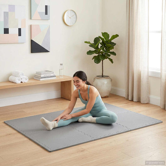 Padló Szőnyegek 40 db Szürke 14,4 m² EVA Hab