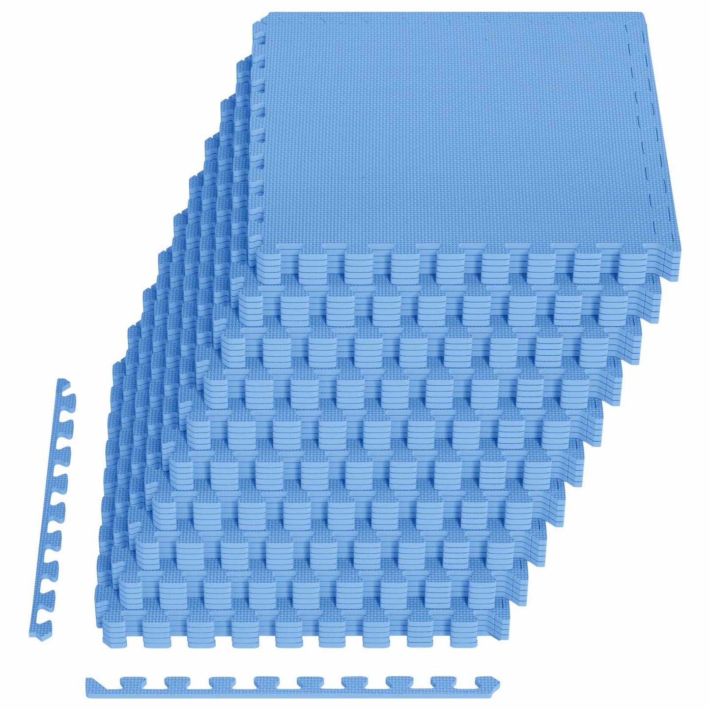 Padló Szőnyegek 40 pcs Kék 14,4 m² EVA Hab