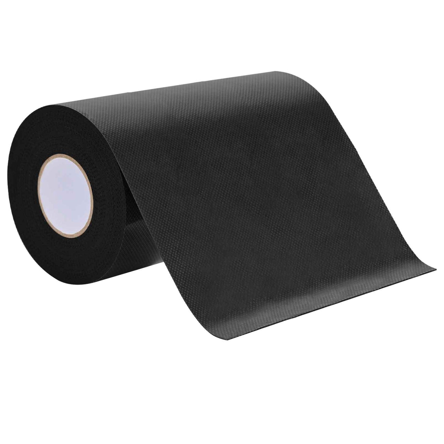 Öntapadó műfű szalag Fekete 10 x 0,15 cm Nemes szövet