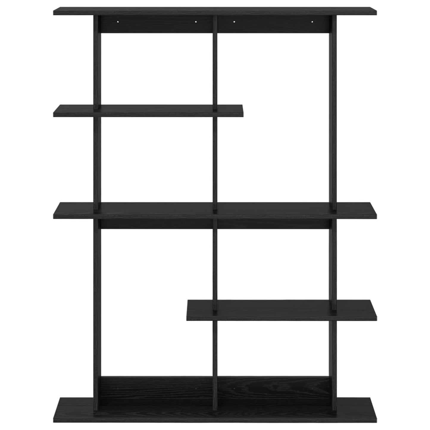 Falpolc Fekete Tölgy 102 x 20 x 130 cm Szerelt Fa