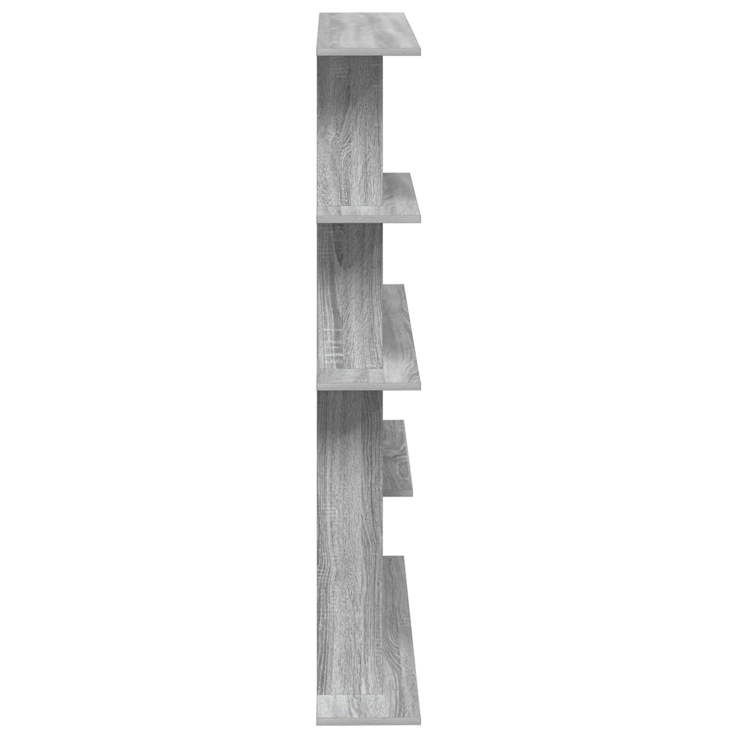 Falpolc Szürke Sonoma 102 x 20 x 130 cm Szerelt Fa