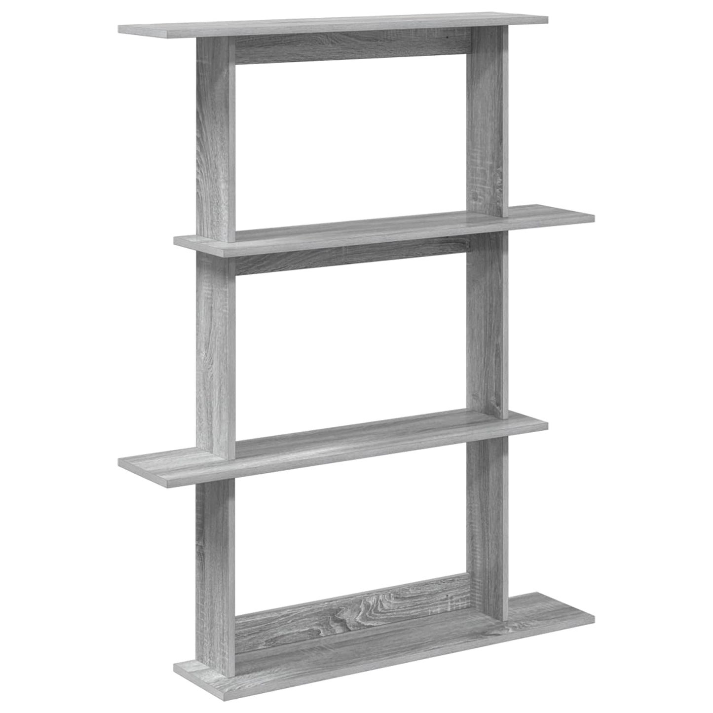 Falpolc Szürke Sonoma 100 x 20 x 126 cm Szerelt Fa