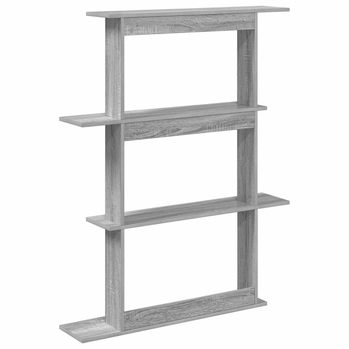 Falpolc Szürke Sonoma 100 x 20 x 126 cm Szerelt Fa