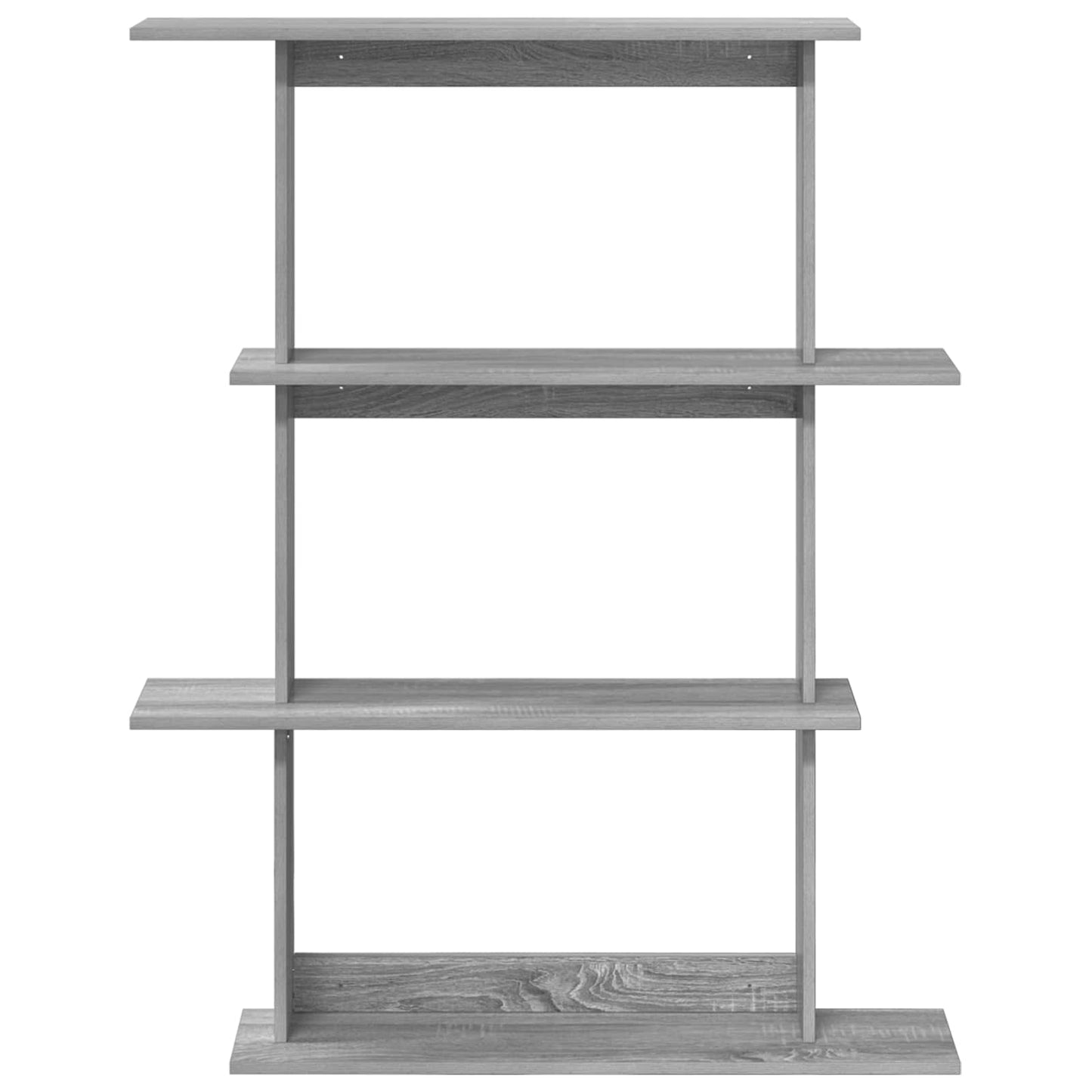 Falpolc Szürke Sonoma 100 x 20 x 126 cm Szerelt Fa