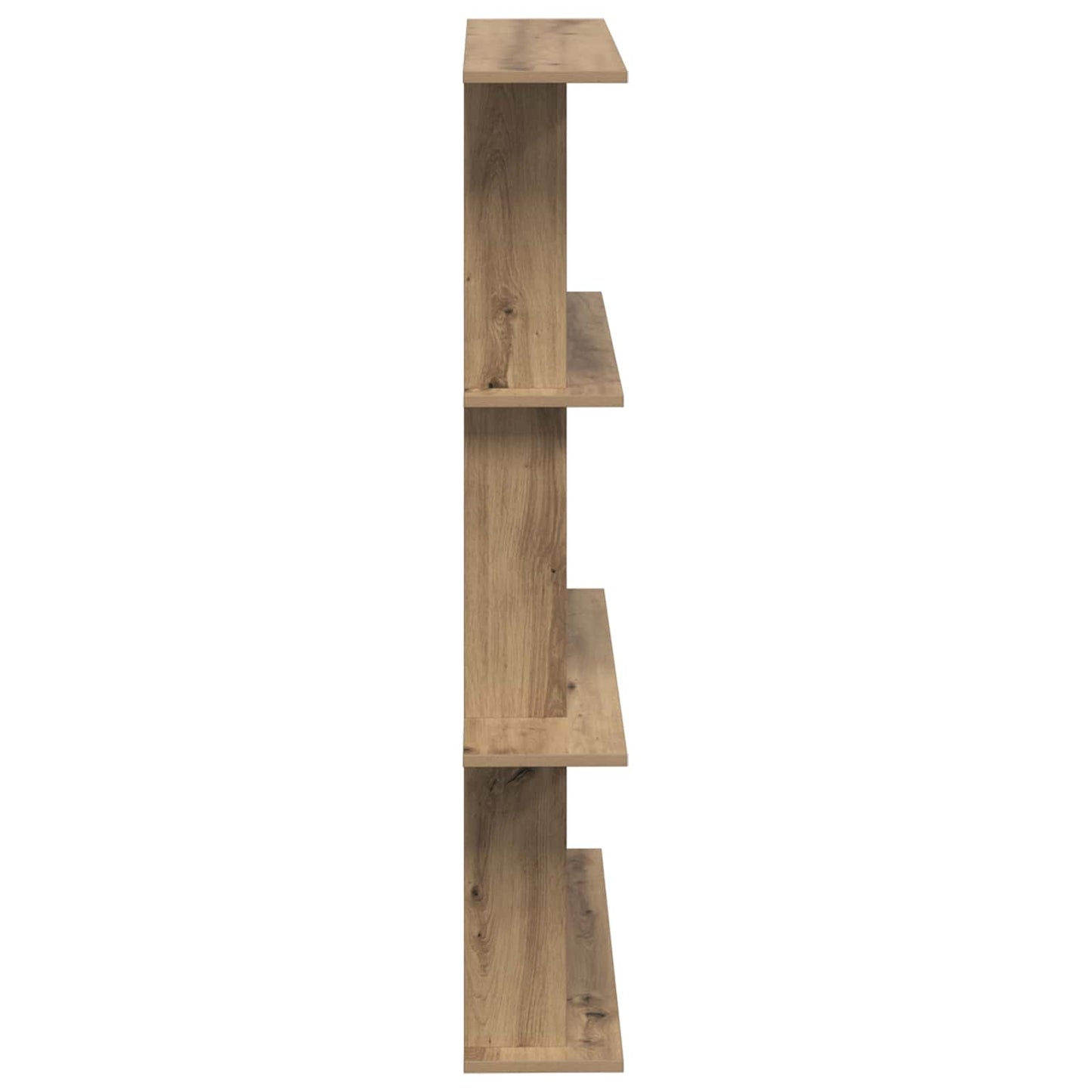 Falpolc Kézműves Tölgy 100 x 20 x 126 cm Szerelt Fa