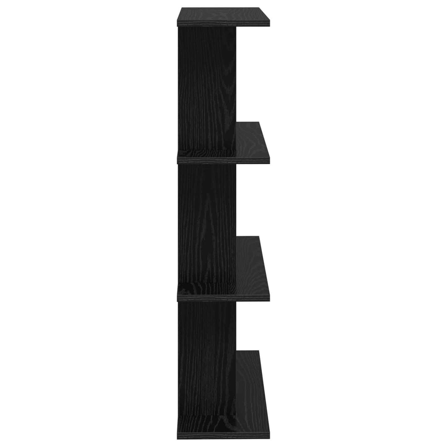 Falpolc Falra szerelhető Fekete Tölgy 56 x 20 x 90 cm