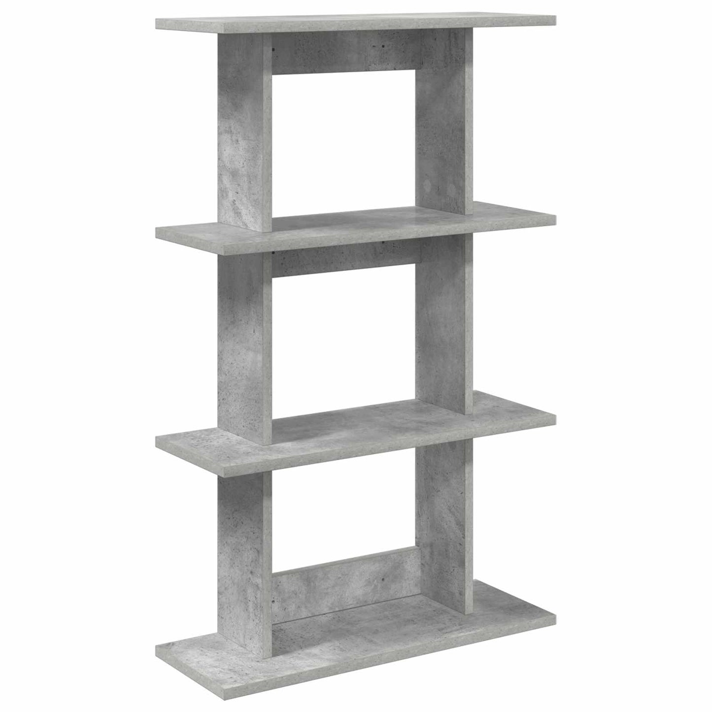 Falpolc Falra szerelhető Betonszürke 56 x 20 x 90 cm Szerelt Fa