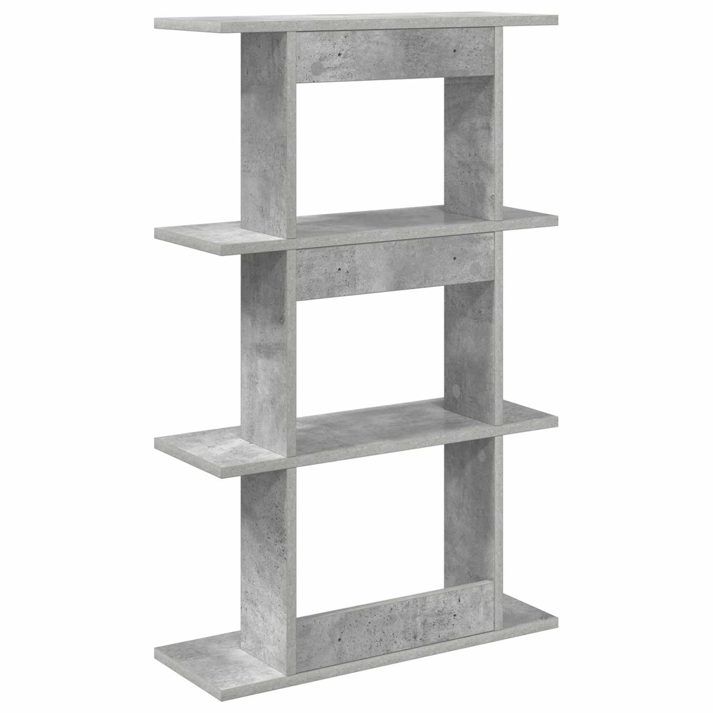 Falpolc Falra szerelhető Betonszürke 56 x 20 x 90 cm Szerelt Fa