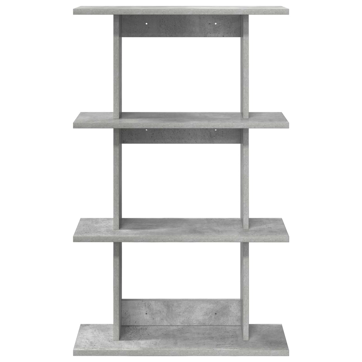 Falpolc Falra szerelhető Betonszürke 56 x 20 x 90 cm Szerelt Fa