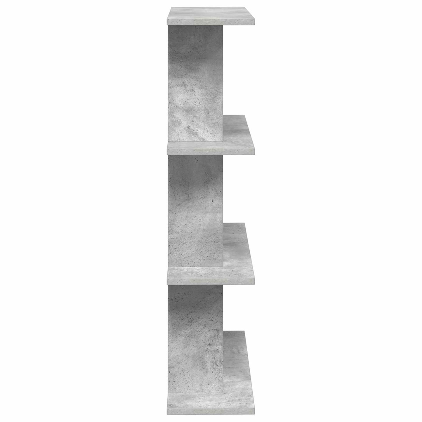 Falpolc Falra szerelhető Betonszürke 56 x 20 x 90 cm Szerelt Fa