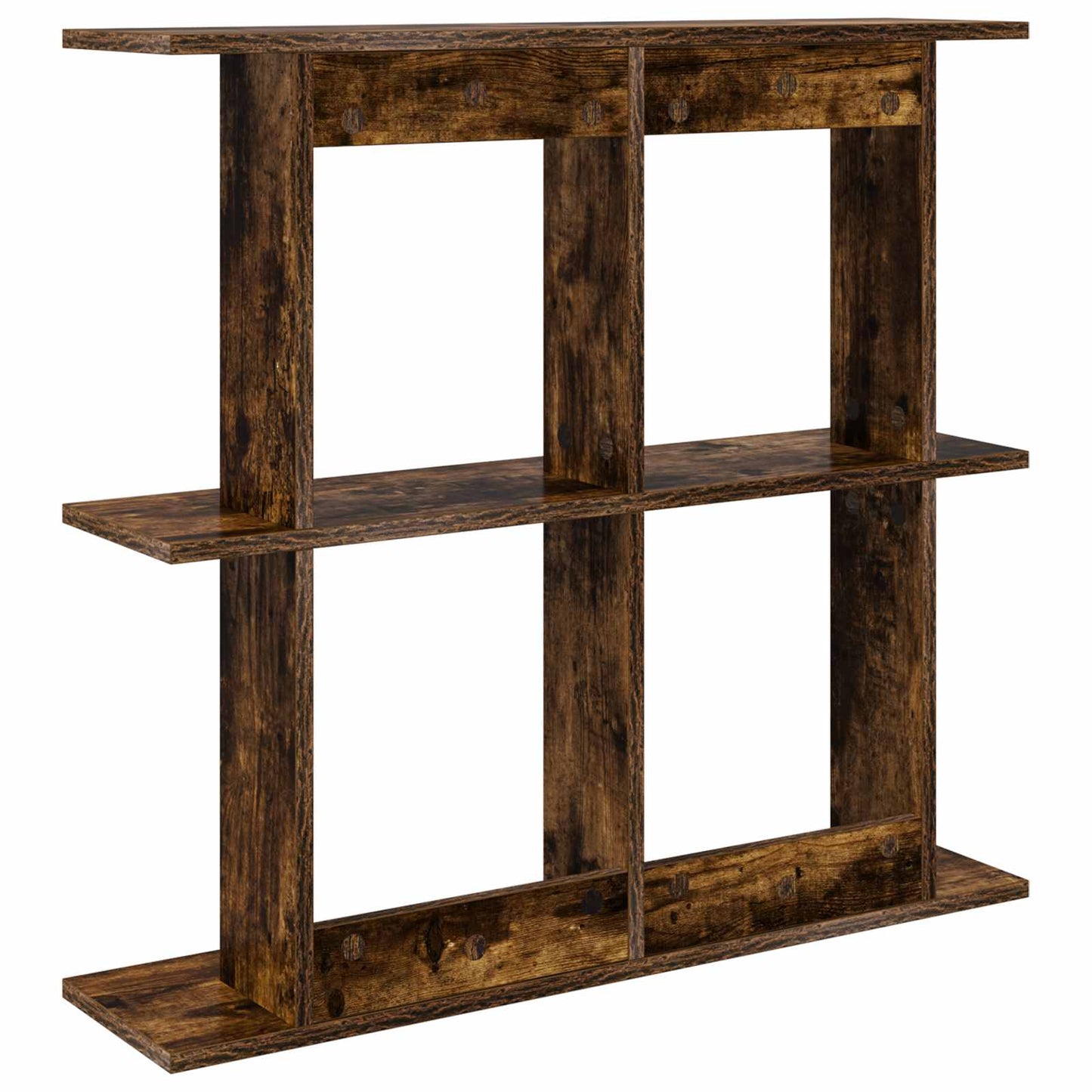 Falpolc Falra szerelhető Barna 80 x 20 x 75 cm Szerelt Fa