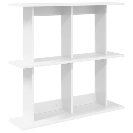 Falpolc Falra szerelhető Fehér 100 x 20 x 75 cm Szerelt Fa