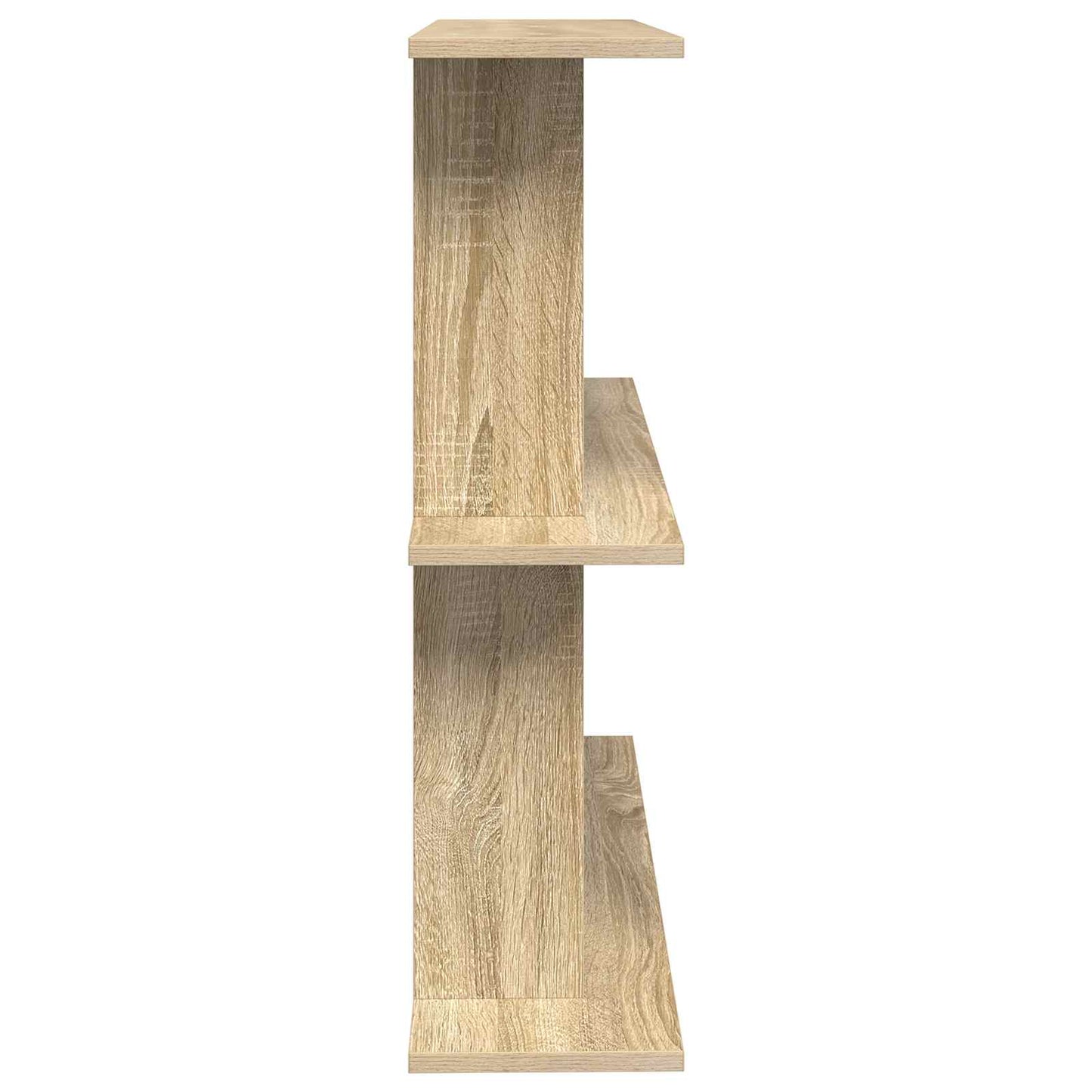 Falpolc Falra szerelhető Barna 100 x 20 x 75 cm Szerelt Fa