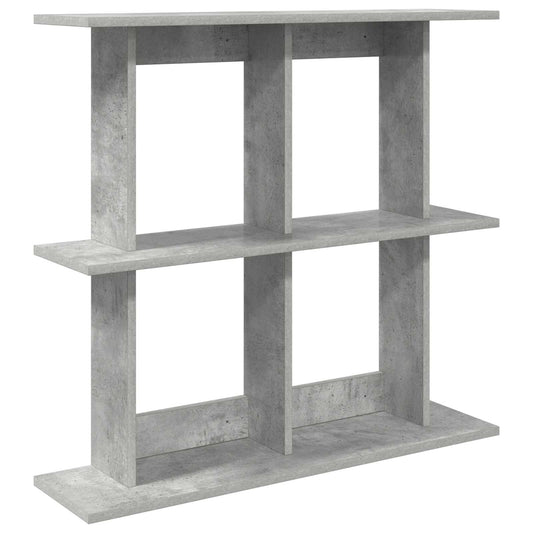 Falpolc Falra szerelhető Szürke 100 x 20 x 75 cm Szerelt Fa