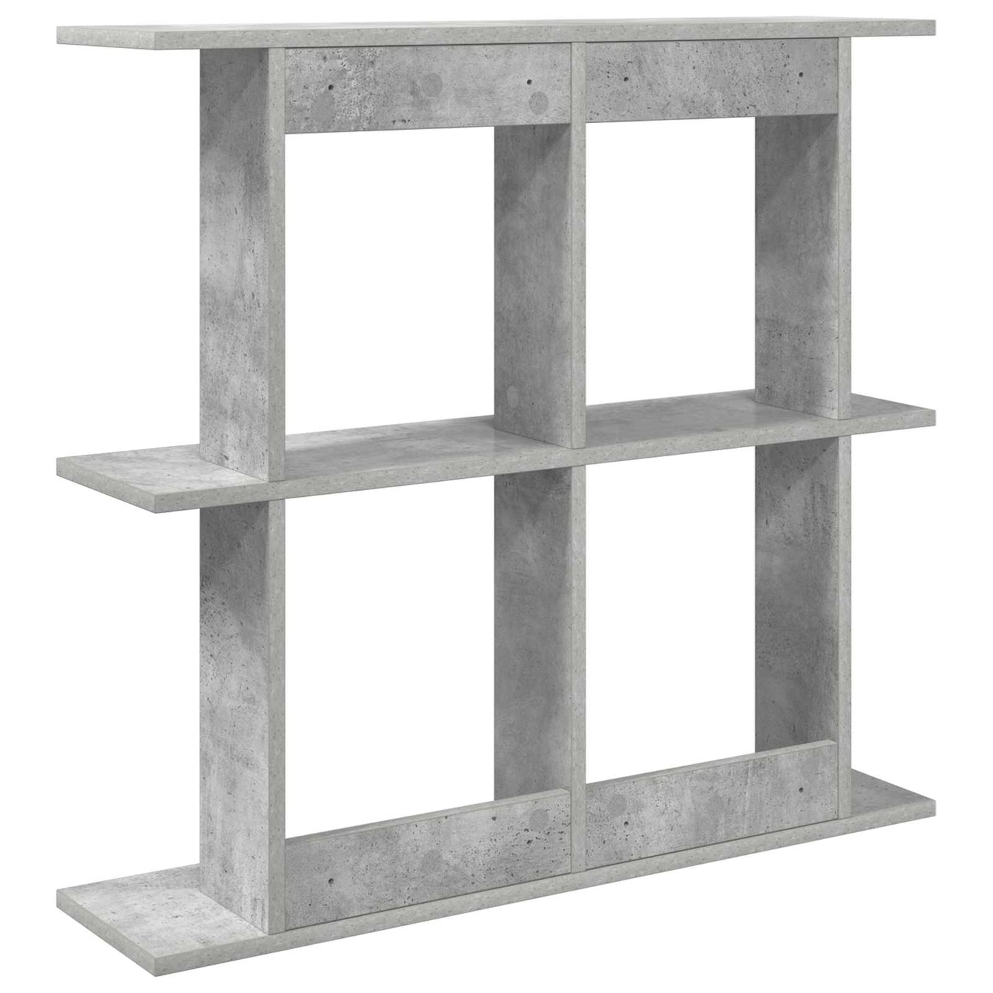Falpolc Falra szerelhető Szürke 100 x 20 x 75 cm Szerelt Fa