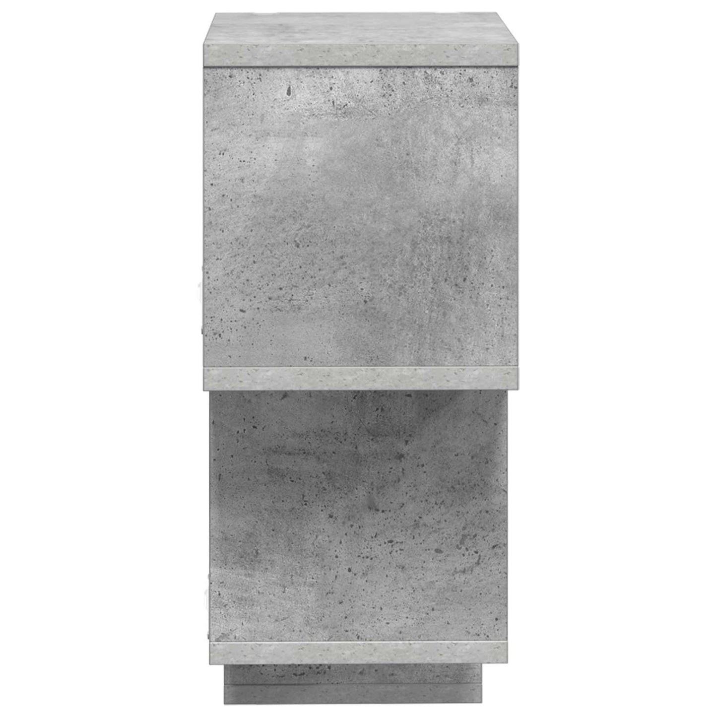 Lebegő polc Falra szerelhető Betonszürke 87 x 20 x 55 cm