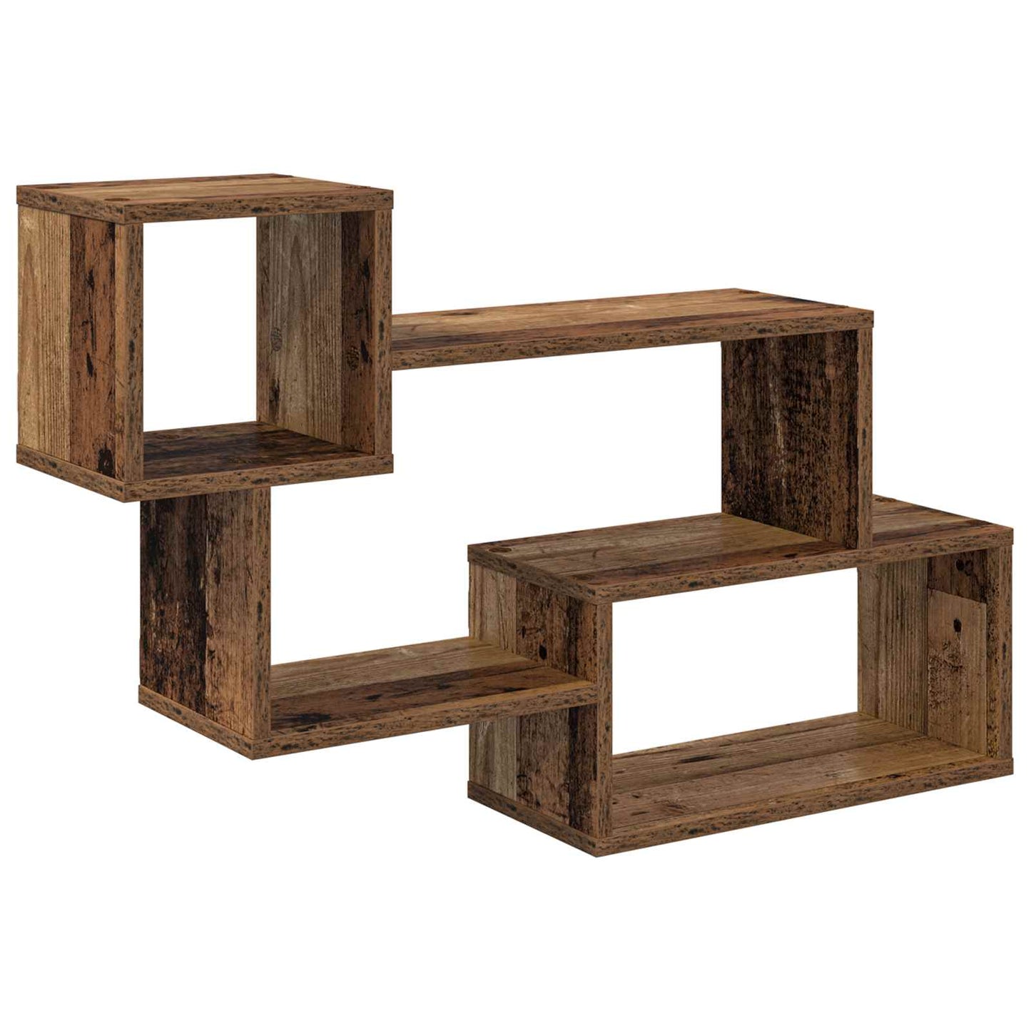 Lebegő polc Falra szerelhető Antik Fa 87 x 20 x 55 cm