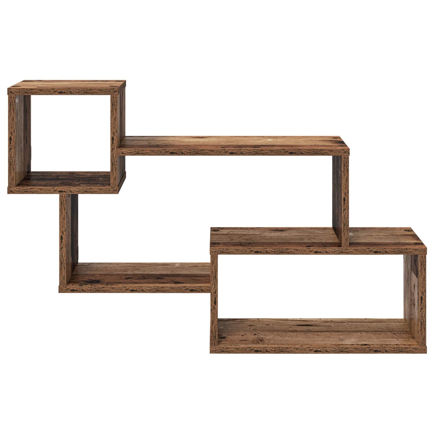Lebegő polc Falra szerelhető Antik Fa 87 x 20 x 55 cm