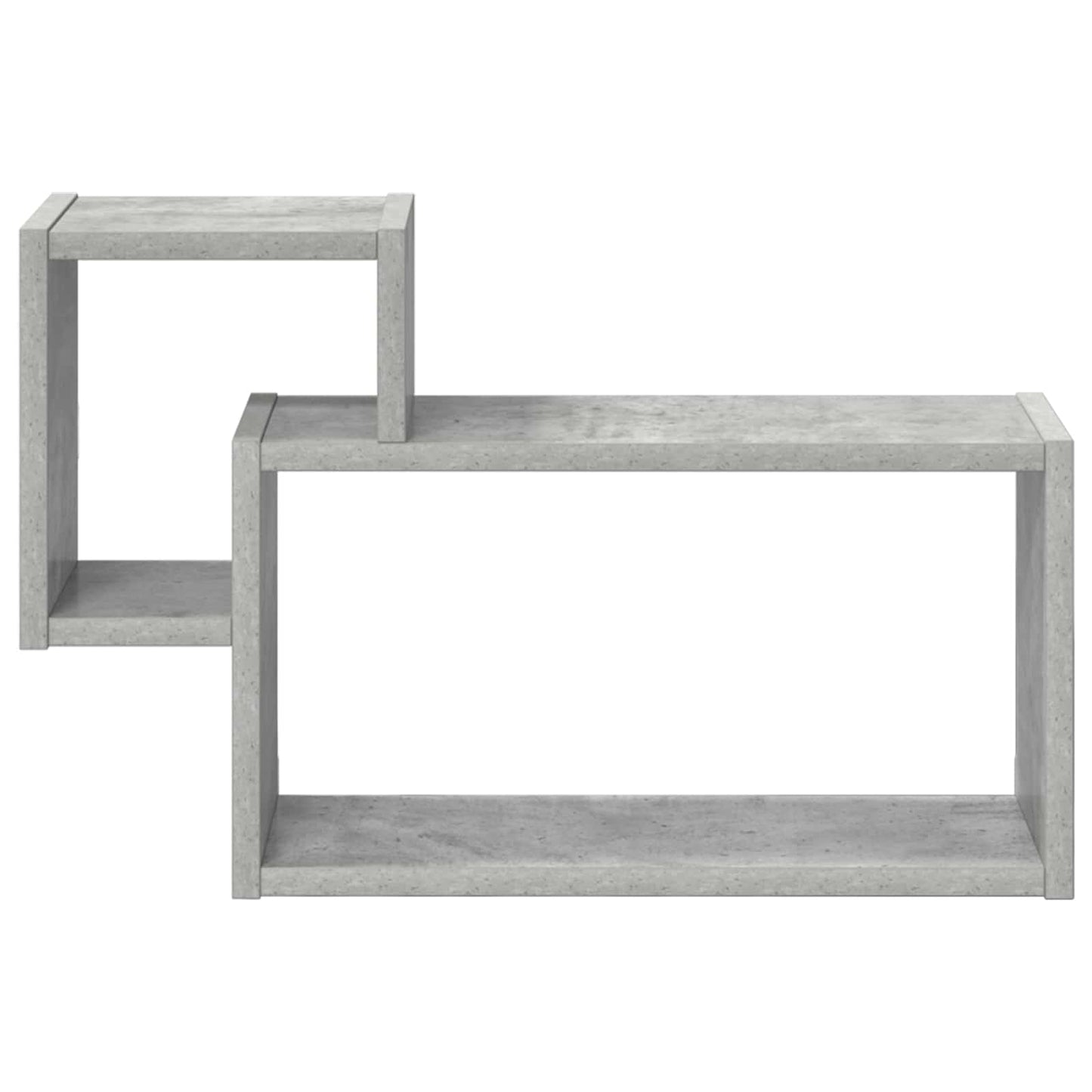 Falpolc Falra szerelhető Betonszürke 55 x 15 x 35 cm Szerelt Fa