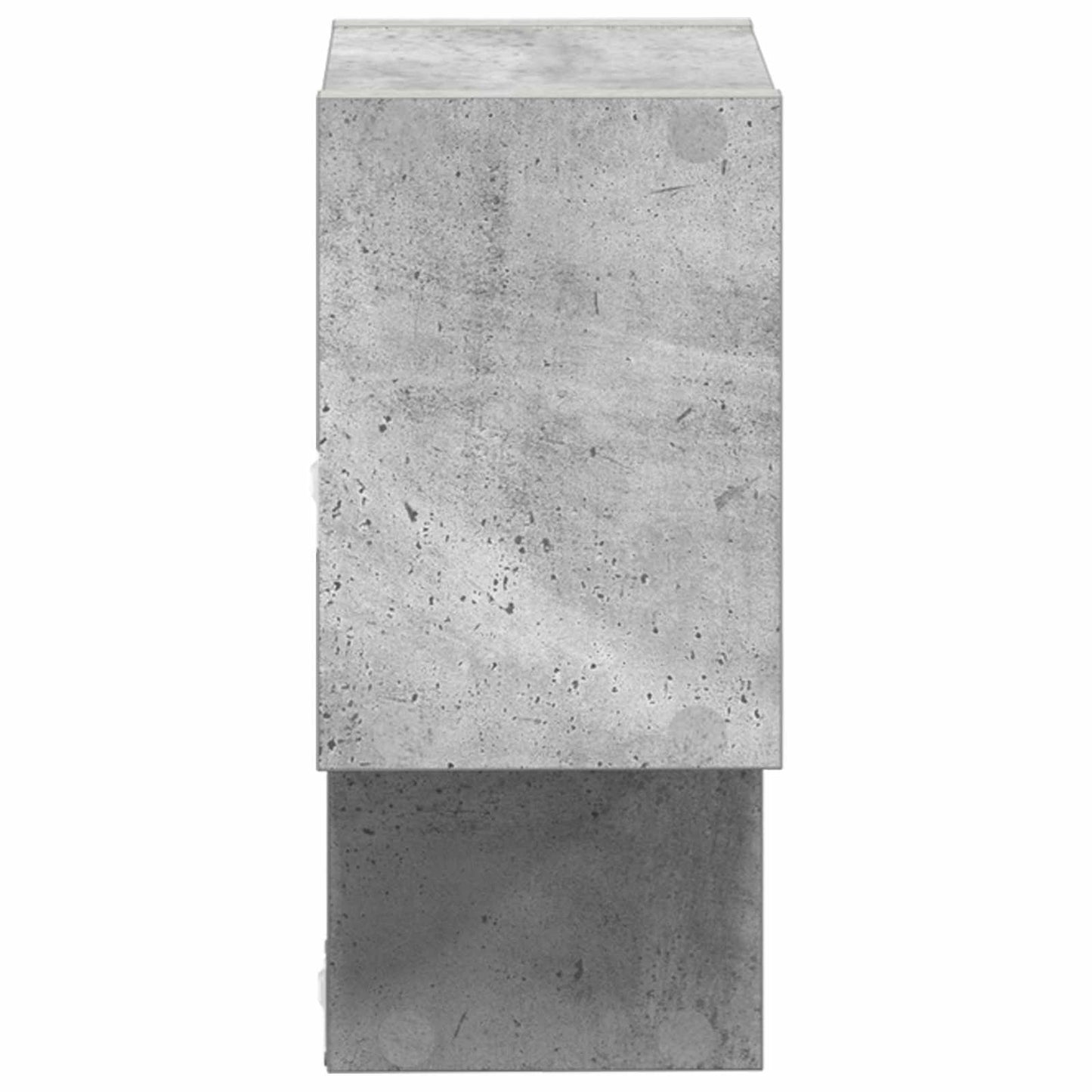 Falpolc Falra szerelhető Betonszürke 55 x 15 x 35 cm Szerelt Fa