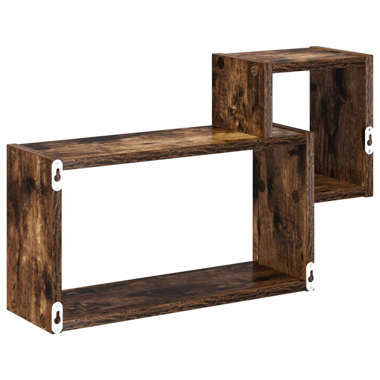 Falpolc Falra szerelhető Füstös Tölgy 55 x 15 x 35 cm