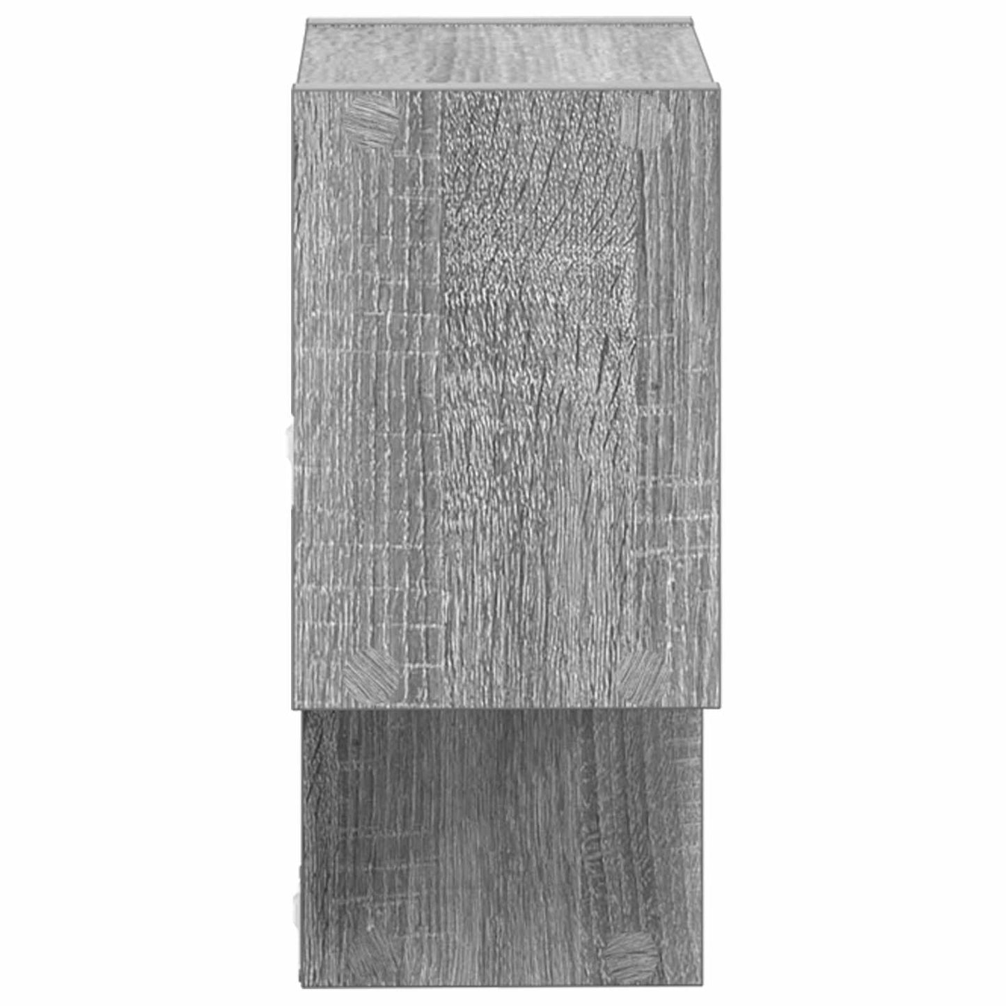 Falpolc Falra szerelhető Szürke Sonoma 55 x 15 x 35 cm