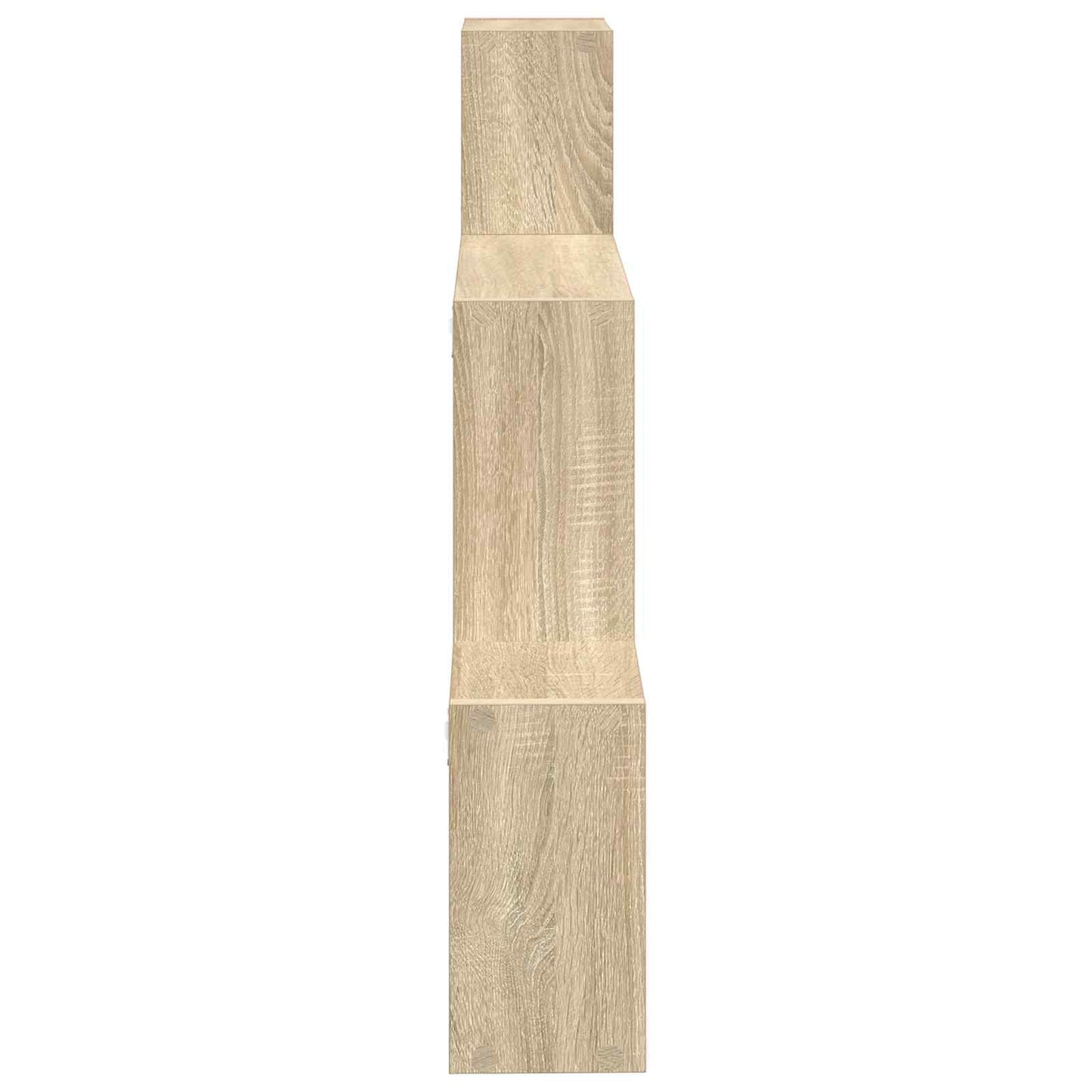 Falpolc Falra szerelhető Sonoma Tölgy 91,5 x 15 x 76 cm