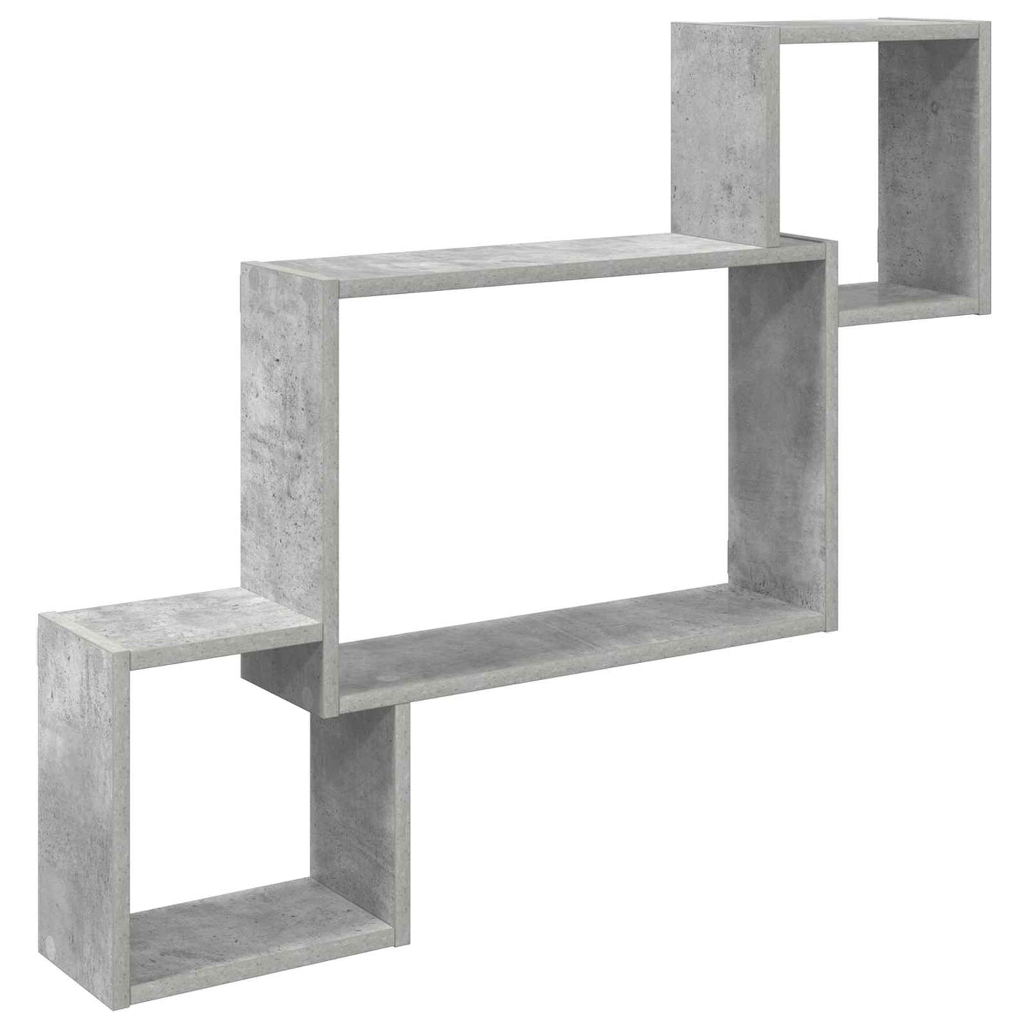 Falpolc Falra szerelhető Betonszürke 91,5 x 15 x 76 cm