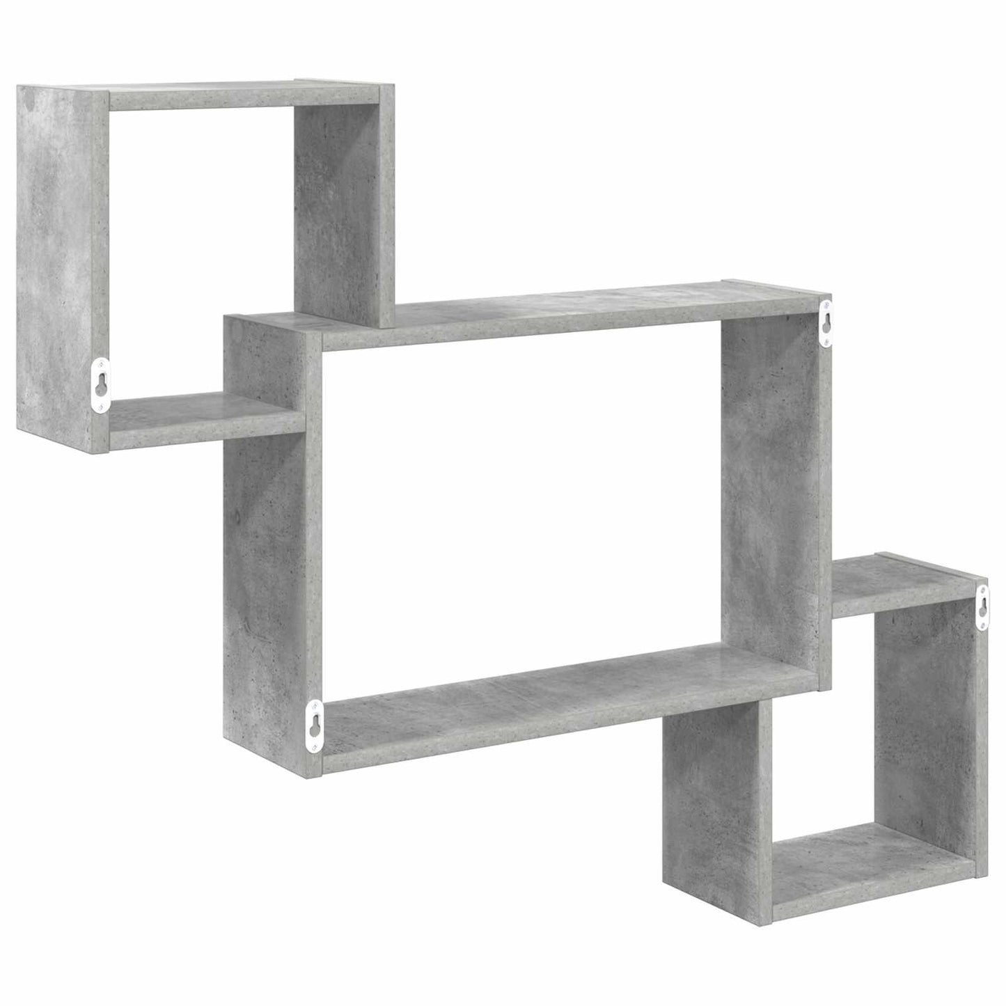 Falpolc Falra szerelhető Betonszürke 91,5 x 15 x 76 cm