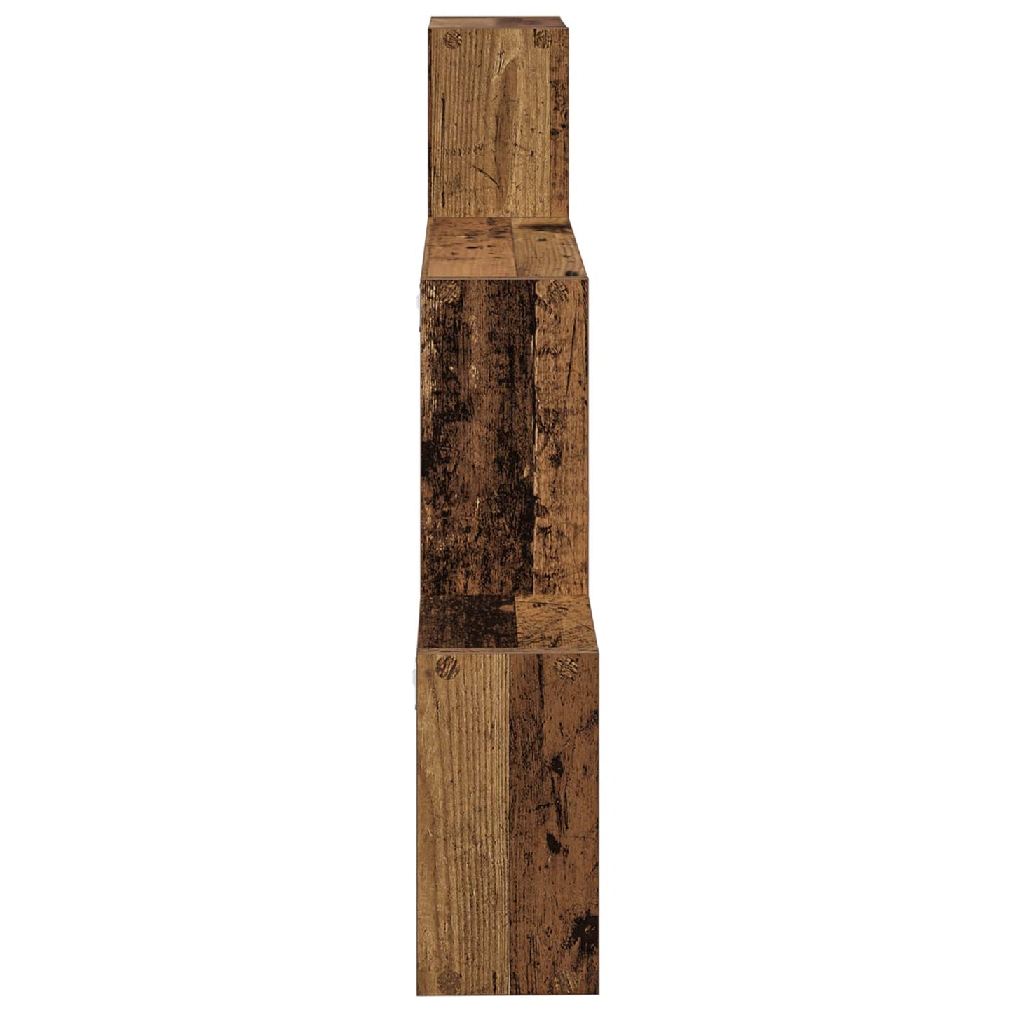 Falpolc Falra szerelhető Antik Fa 91,5 x 15 x 76 cm Szerelt Fa