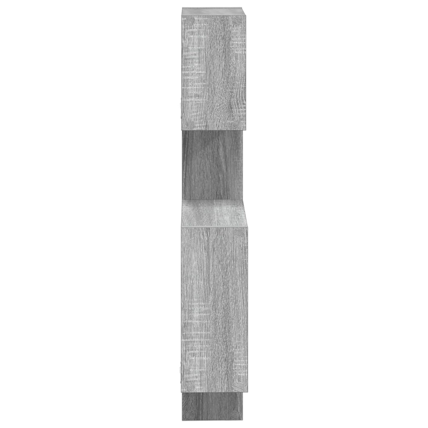 Fali Kocka Polcok Falra szerelhető Szürke 64 x 13,5 x 91,5 cm