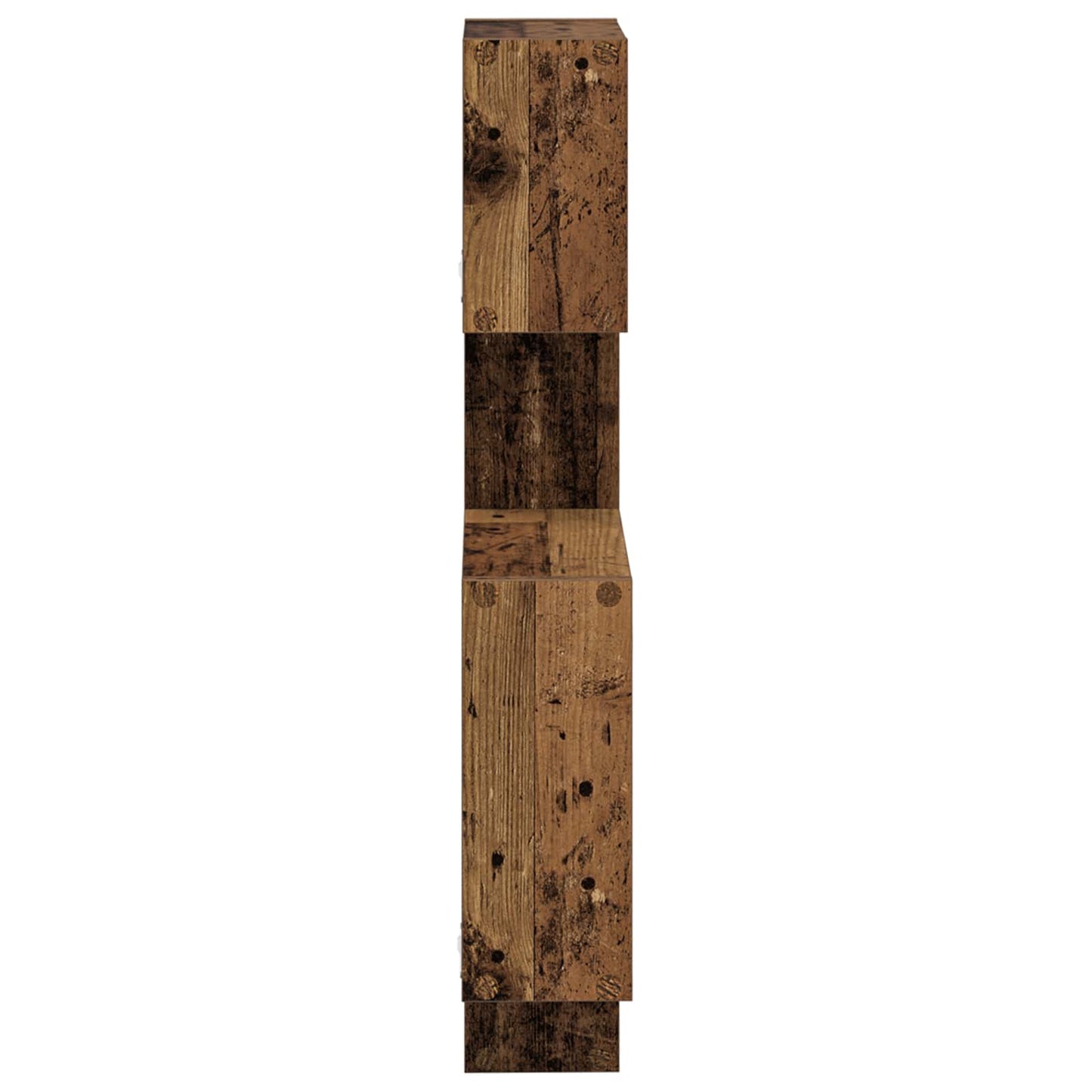 Fali Kocka Polcok Falra szerelhető Barna 64 x 13,5 x 91,5 cm
