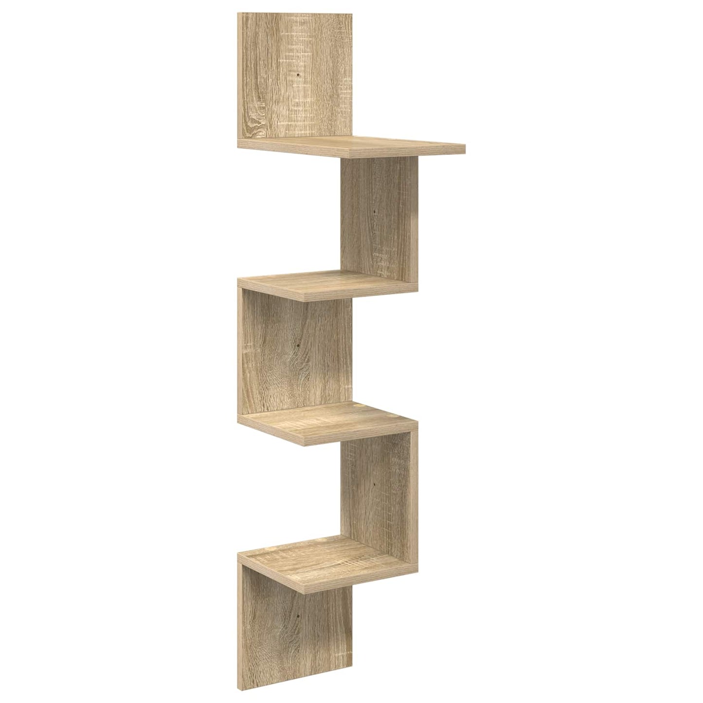 Falpolc Falra szerelhető Barna 32 x 21 x 107 cm Szerelt Fa