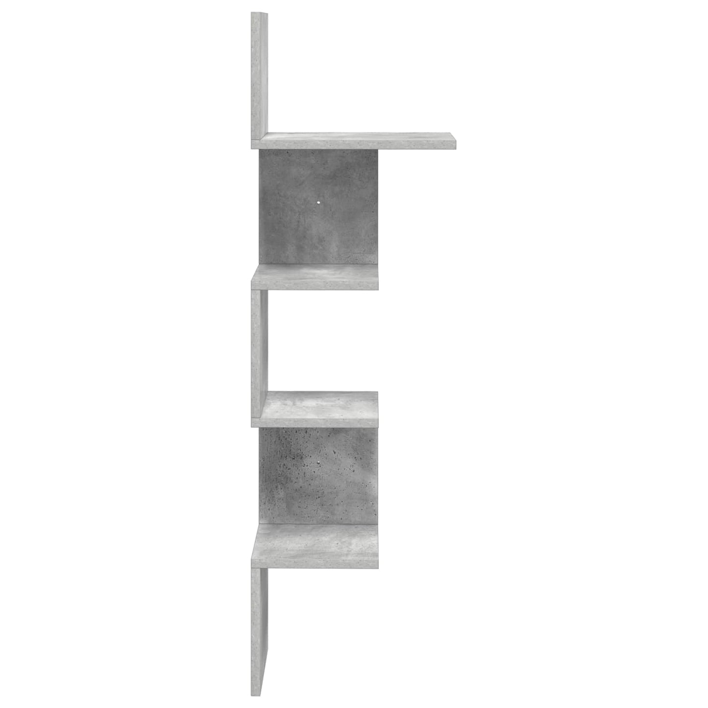 Falpolc Falra szerelhető Betonszürke 32 x 21 x 107 cm
