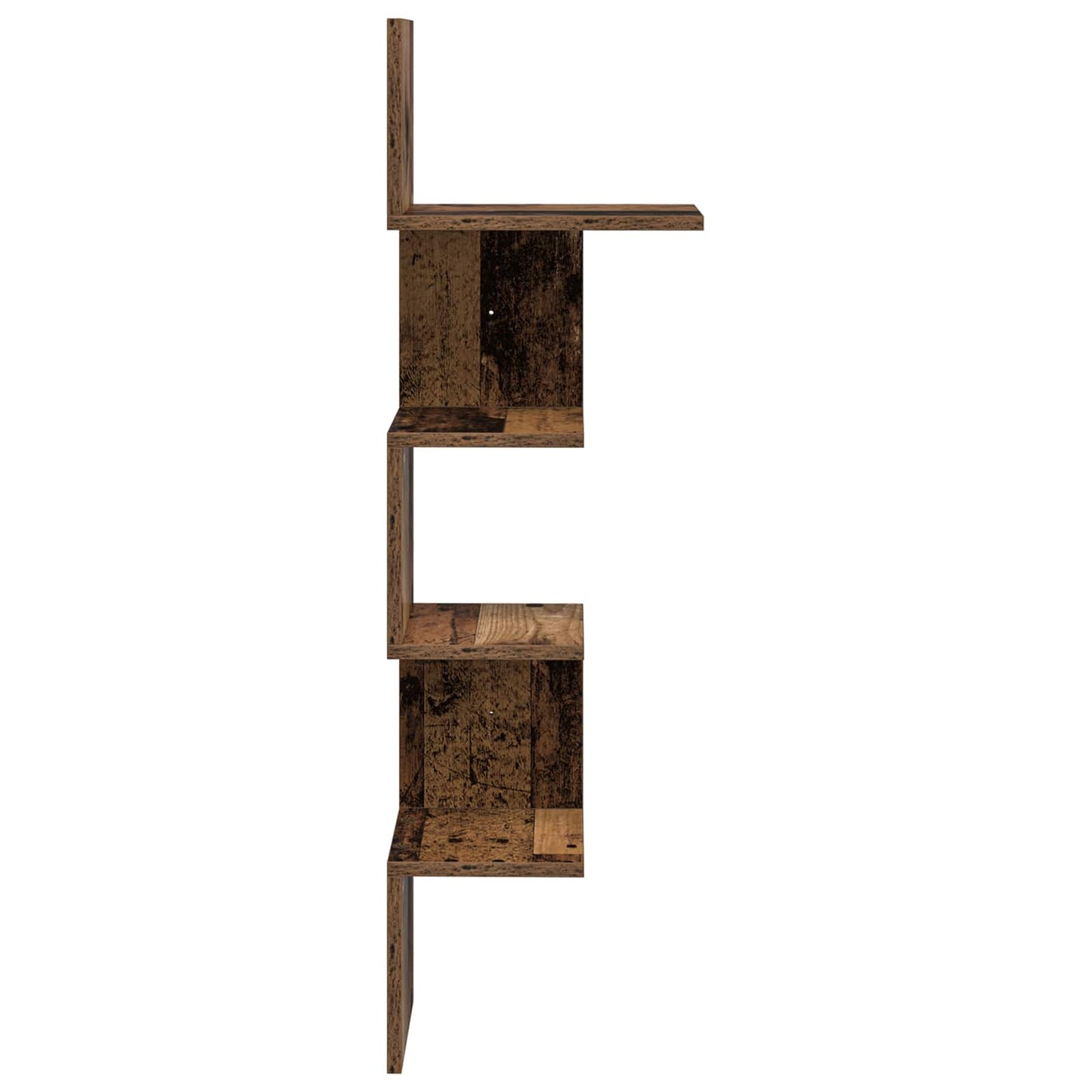 Falpolc Falra szerelhető Antik Fa 32 x 21 x 107 cm Szerelt Fa