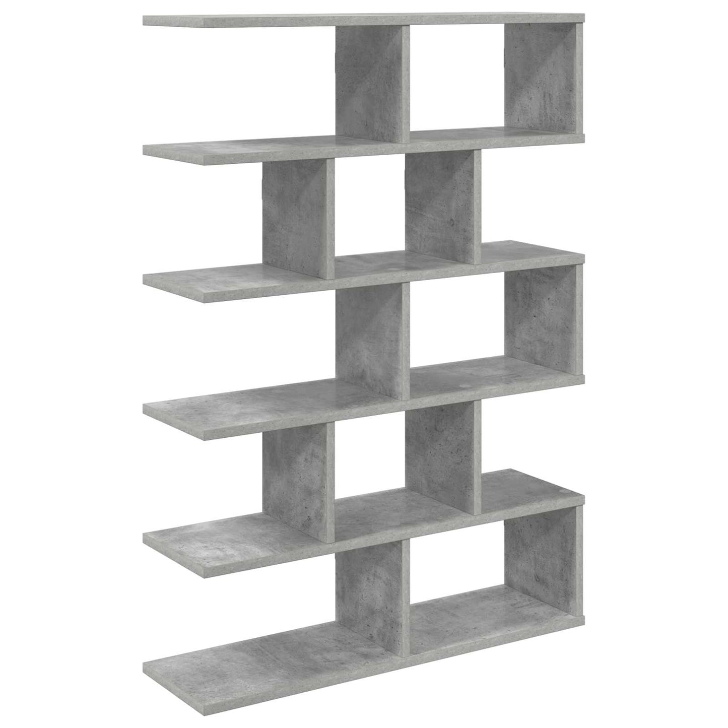 Falpolc Betonszürke 70 x 20 x 100 cm Szerelt Fa